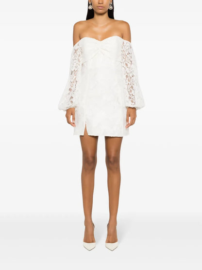 Beta Off-Shoulder Minidress