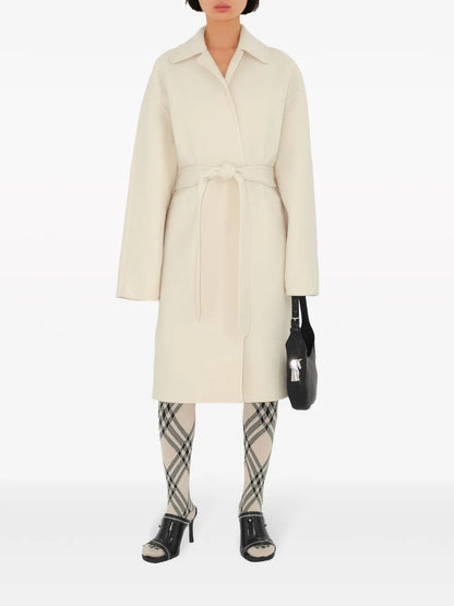 Wrap Cashmere Coat