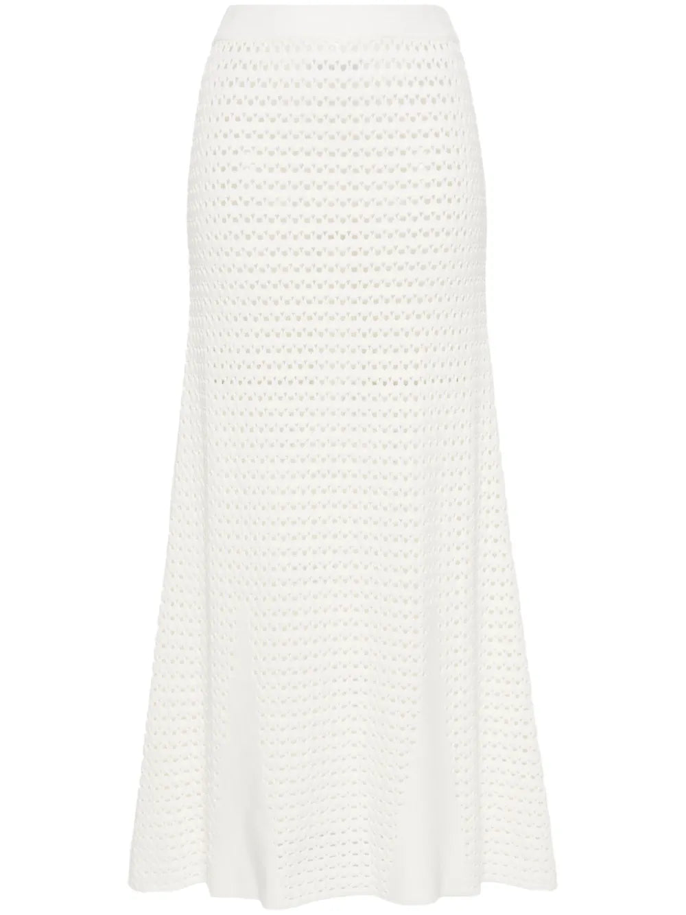 Open-Knit Long Skirt