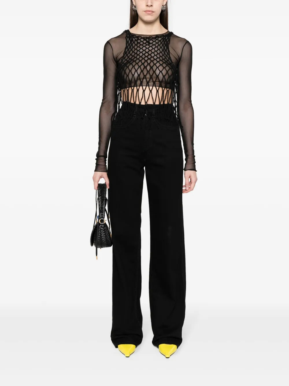 Mesh Sleeveless Tank Top