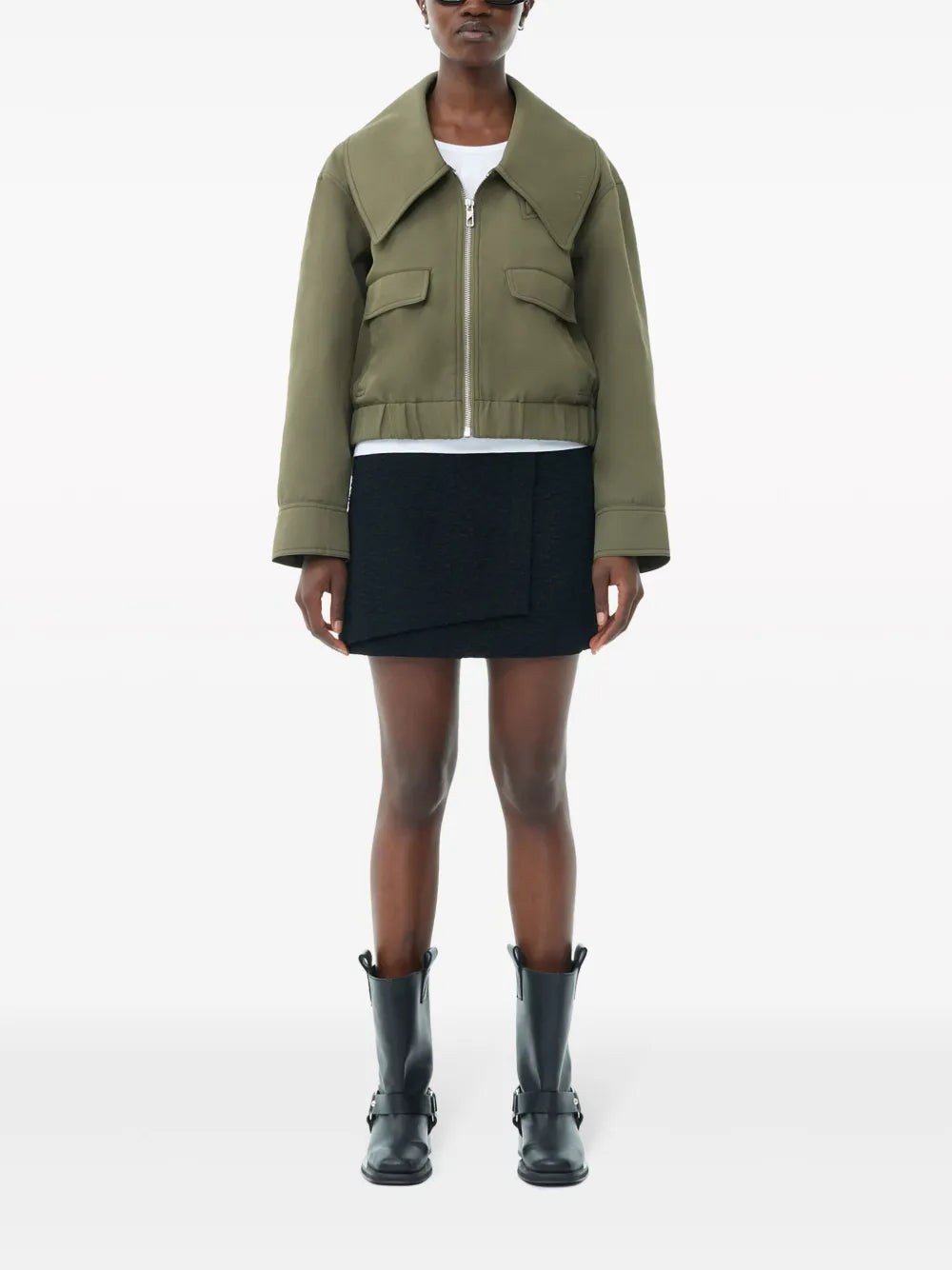 Oversized Collar Jacket