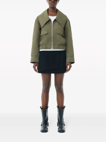 Oversized Collar Jacket