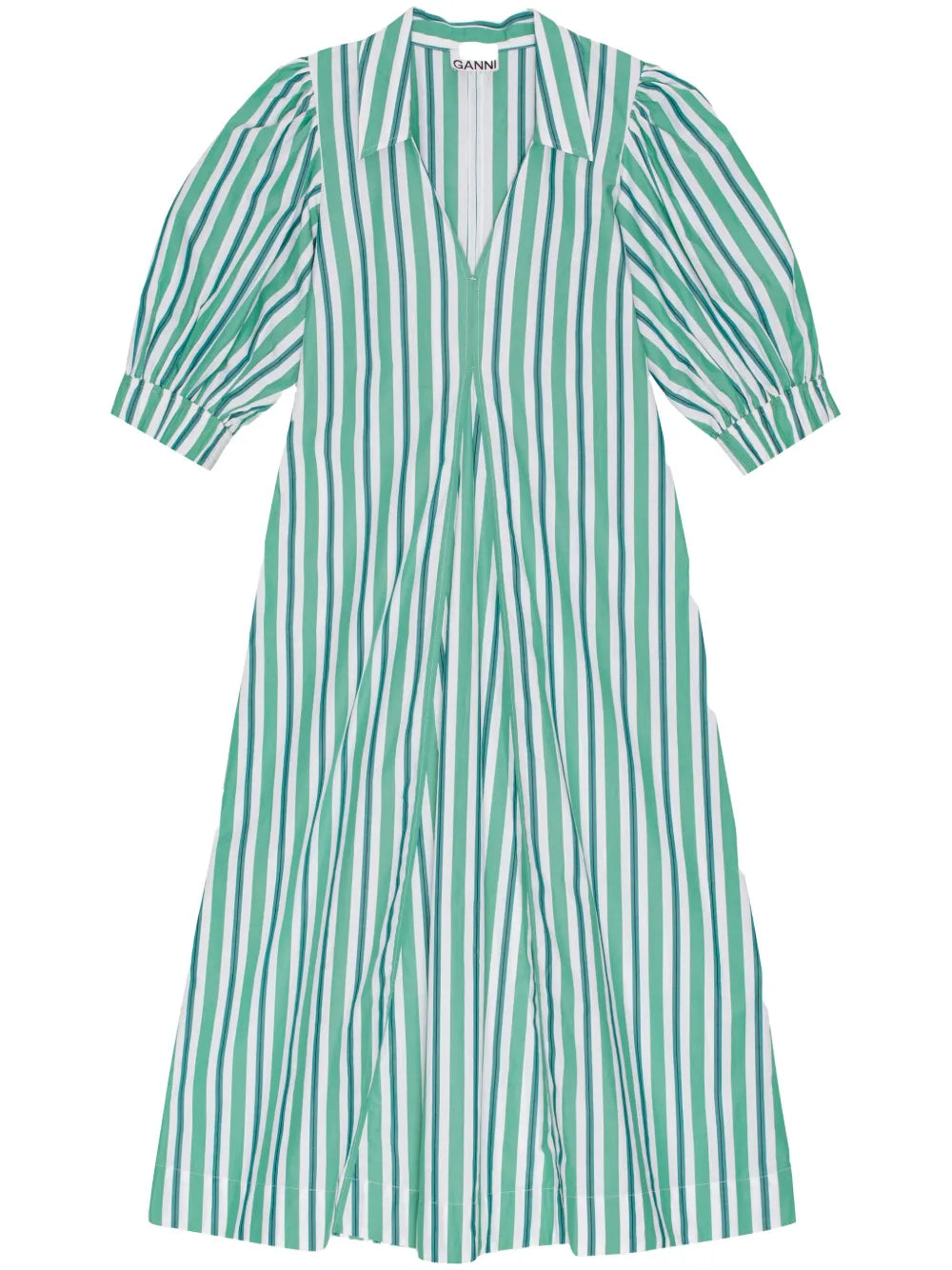 Striped Organic Cotton Shirtdress