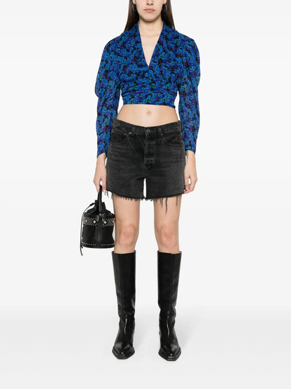 Nycia V-Neck Blouse