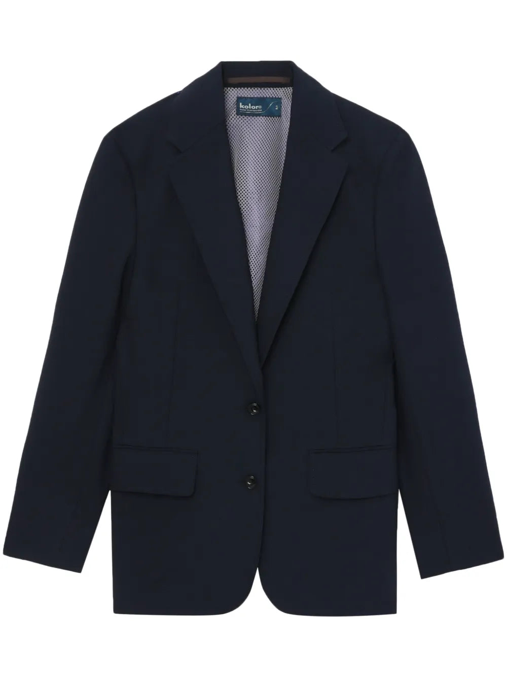 Single-Breasted Panelled Blazer