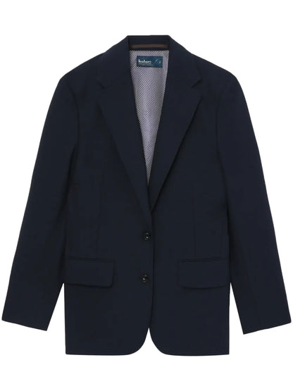 Single-Breasted Panelled Blazer