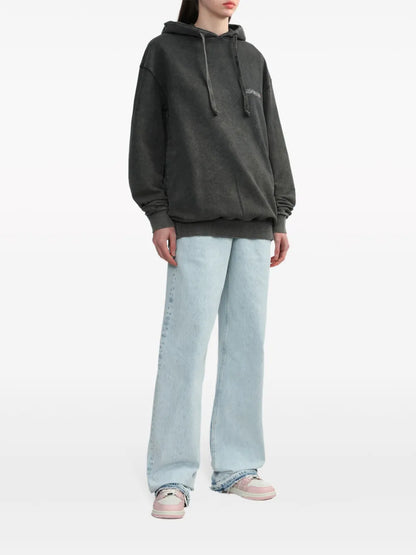 Graphic-Print Cotton Hoodie