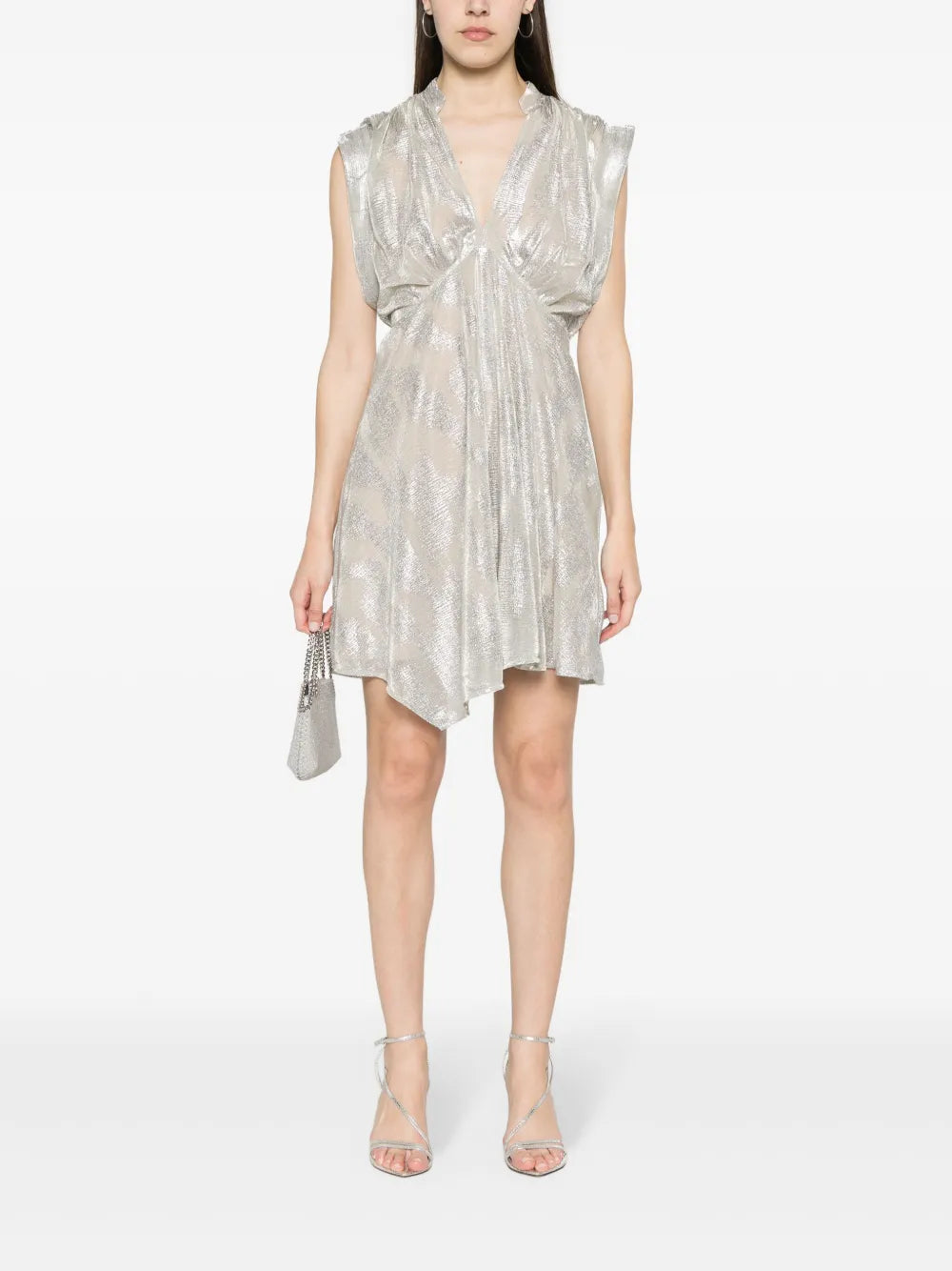 Brandi Lamé Minidress