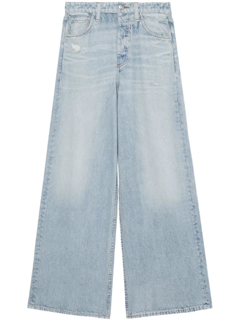 Mid-Rise Wide-Leg Jeans