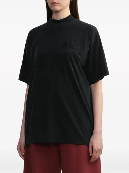 A Chic Velvet T-Shirt