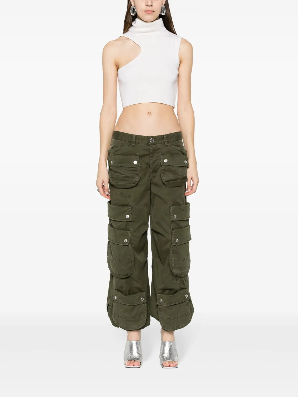 Multi-Pocket Cargo Trousers