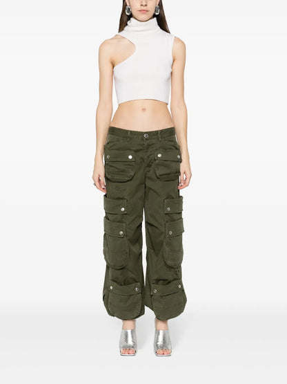 Multi-Pocket Cargo Trousers
