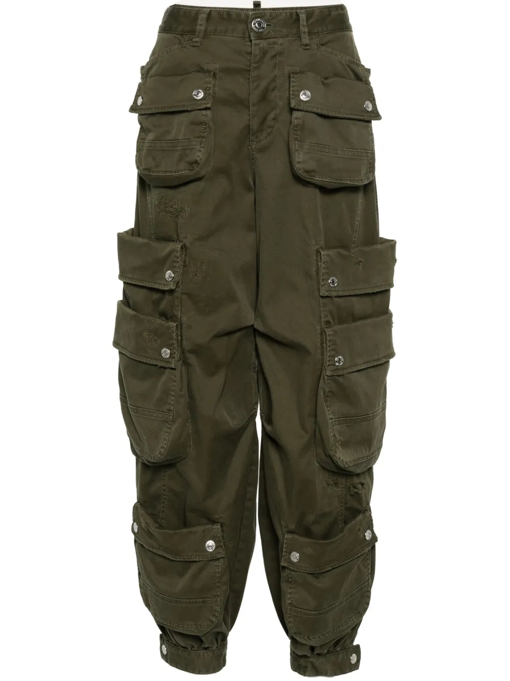 Multi-Pocket Cargo Trousers