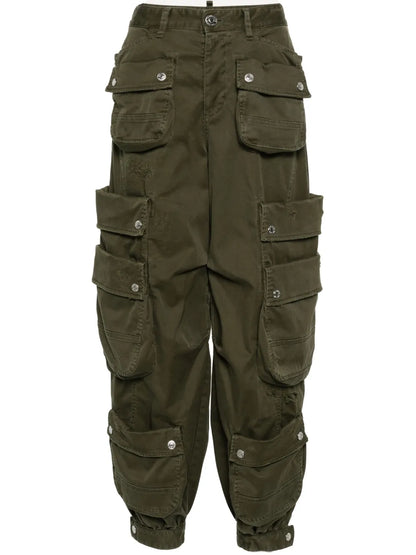 Multi-Pocket Cargo Trousers