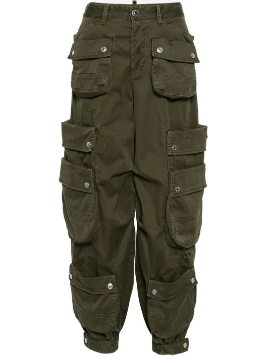 Multi-Pocket Cargo Trousers