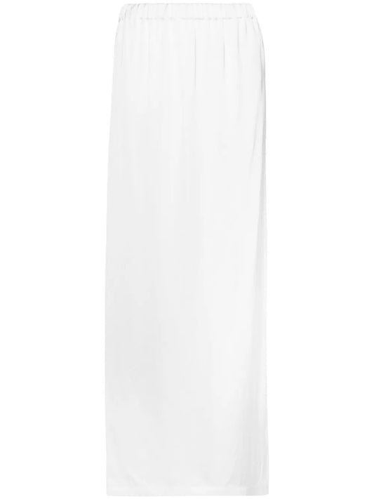 Duchess-Satin Maxi Skirt
