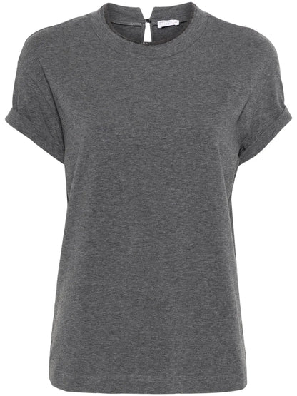 Bead-Embellished T-Shirt