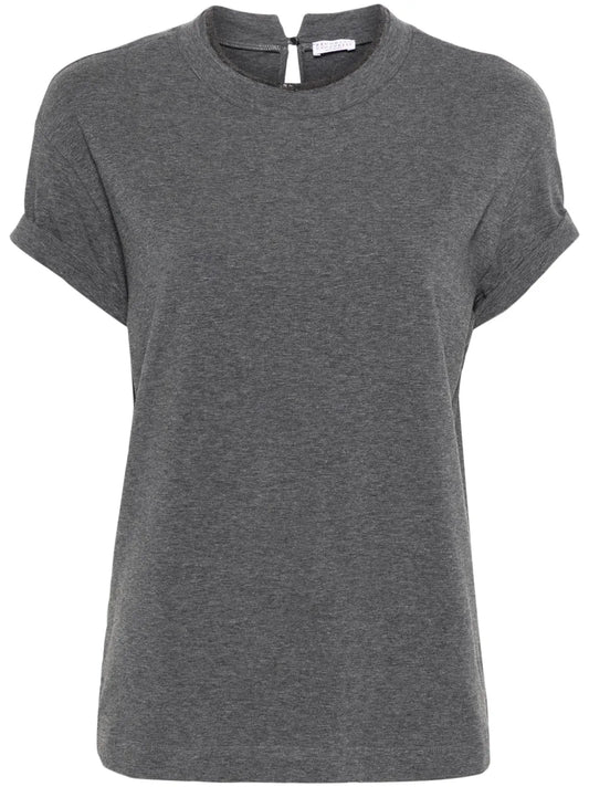 Bead-Embellished T-Shirt
