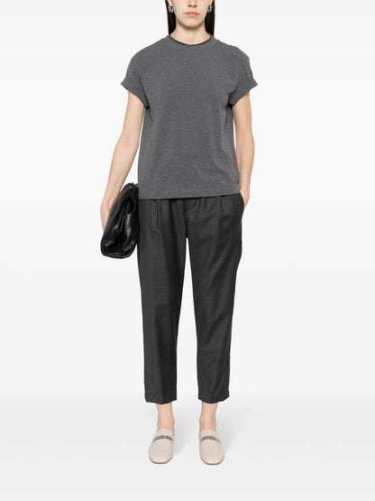 Bead-Embellished T-Shirt