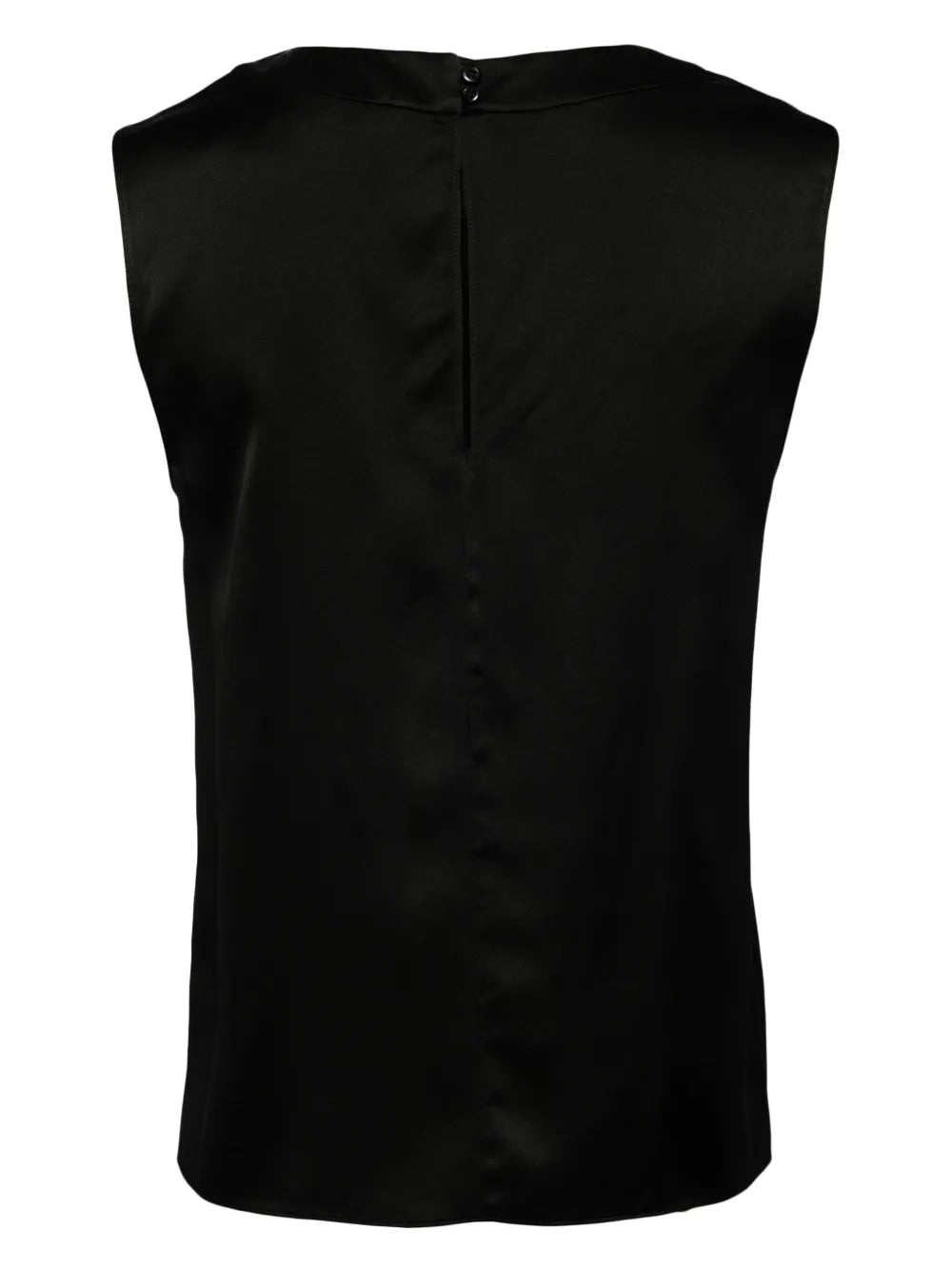 Sleeveless Silk Top