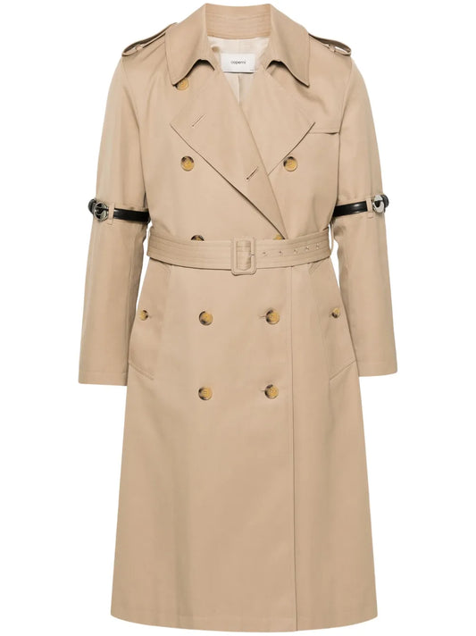 Belt-Detail Trench Coat