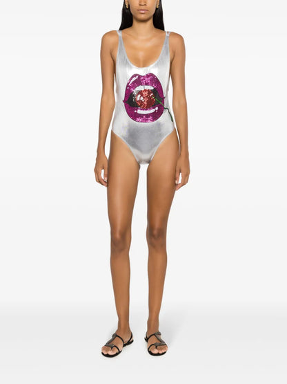 Carnaval Sequinned Swimsuit