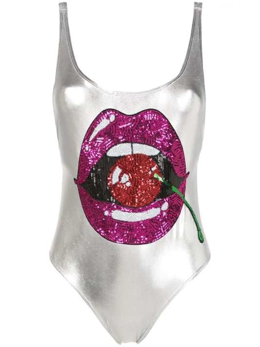 Carnaval Sequinned Swimsuit
