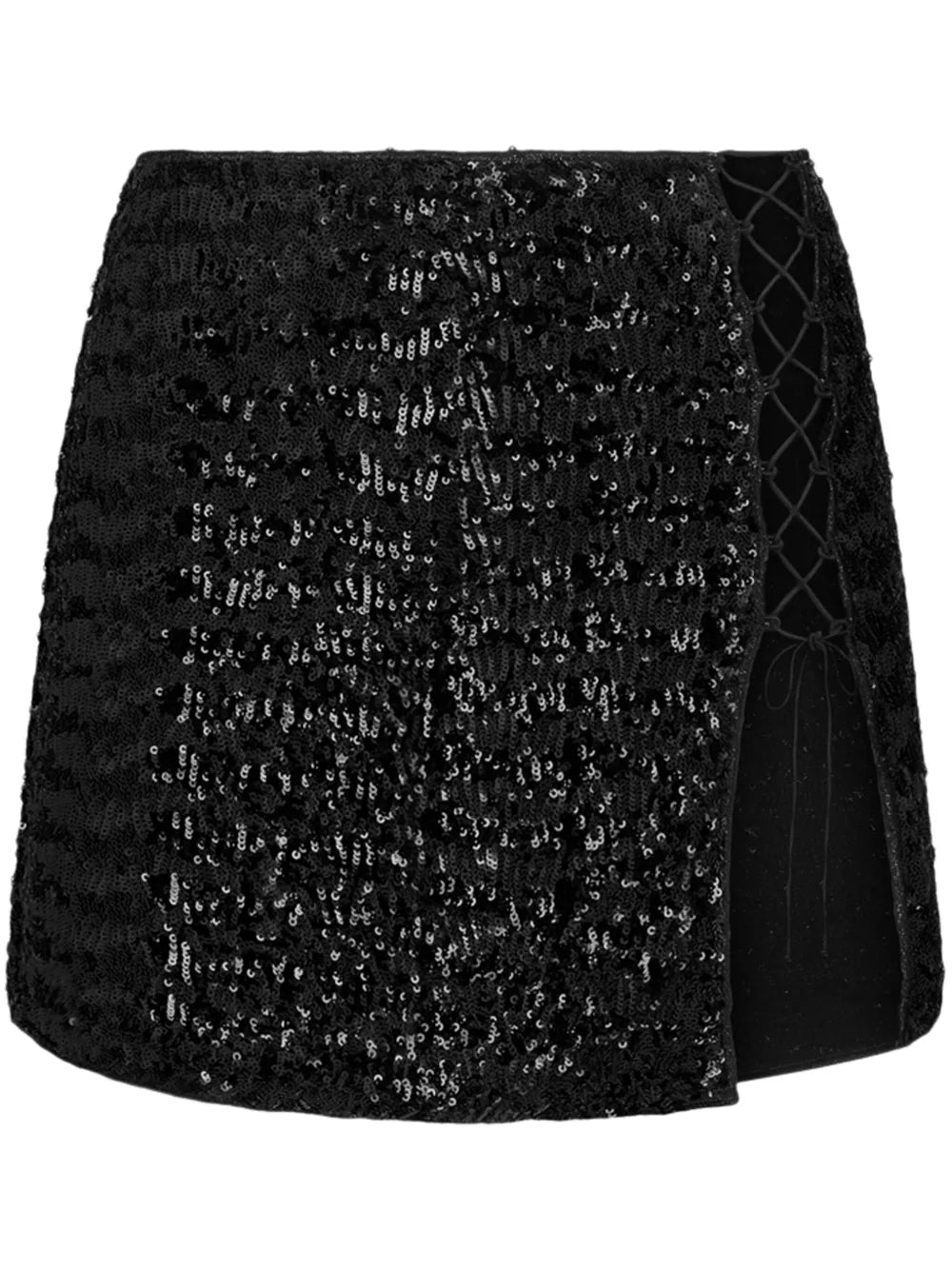 Paillette-Embellished Miniskirt