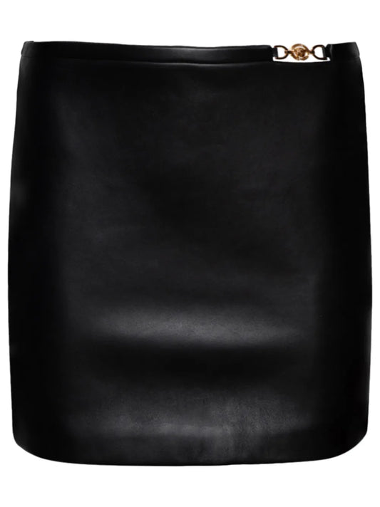 Medusa '95 Leather Miniskirt