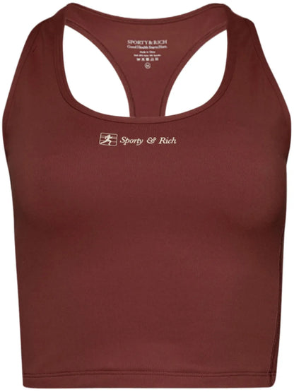 Runner Script Tank Top