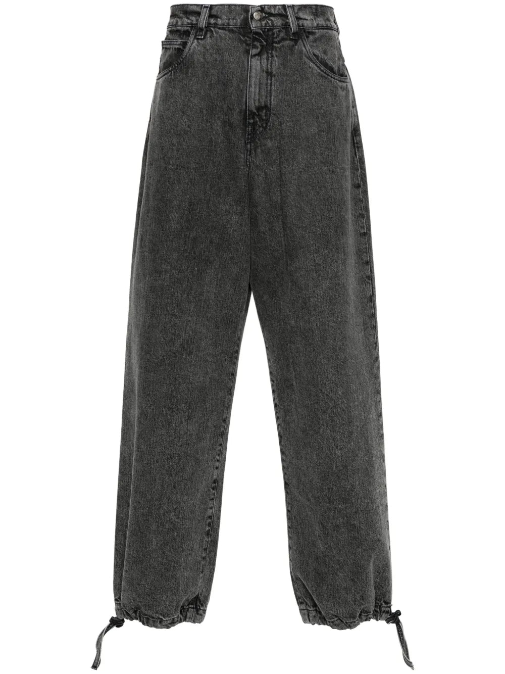 Fabm Mid-Rise Straight-Leg Jeans