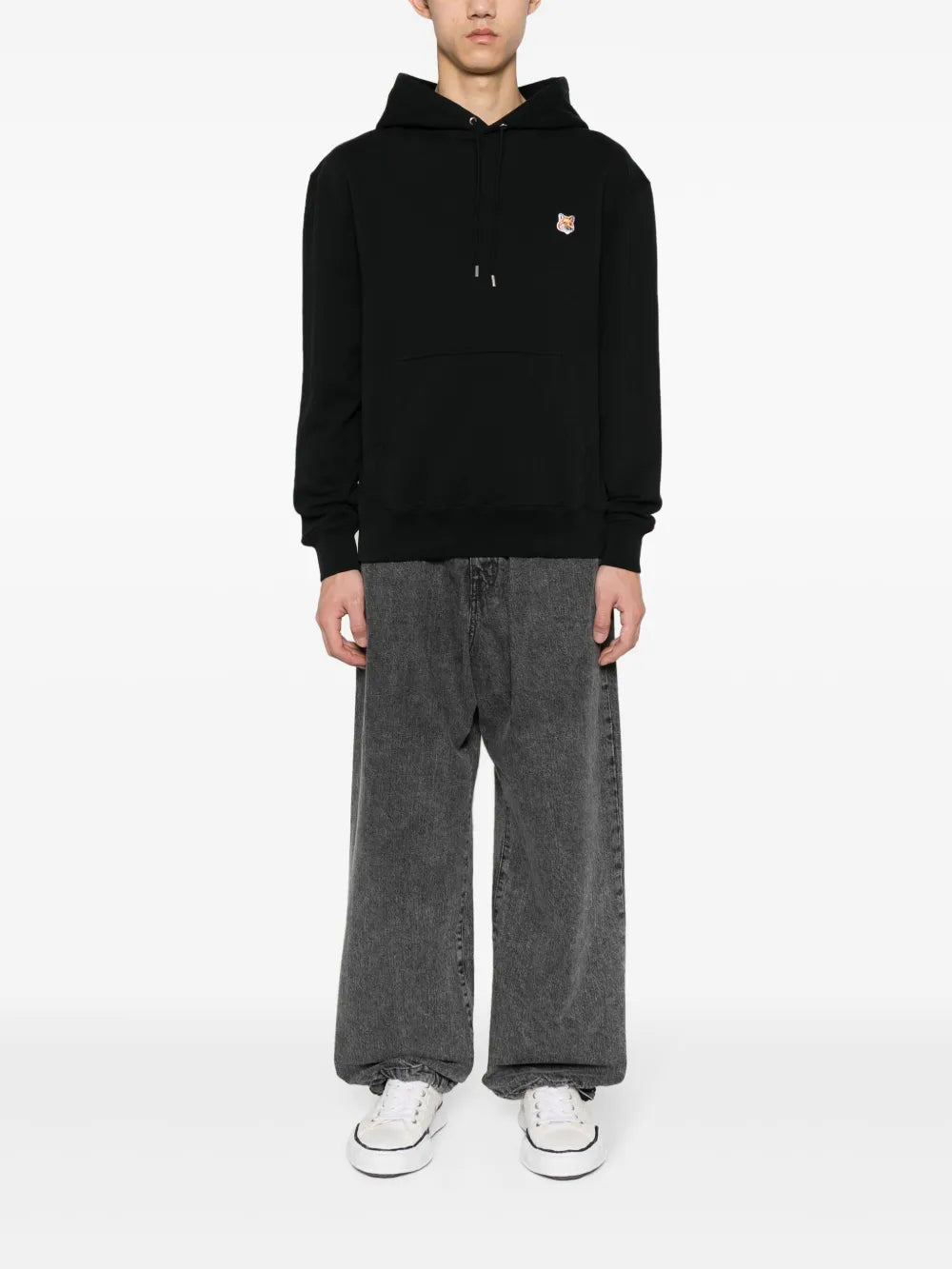 Fabm Mid-Rise Straight-Leg Jeans