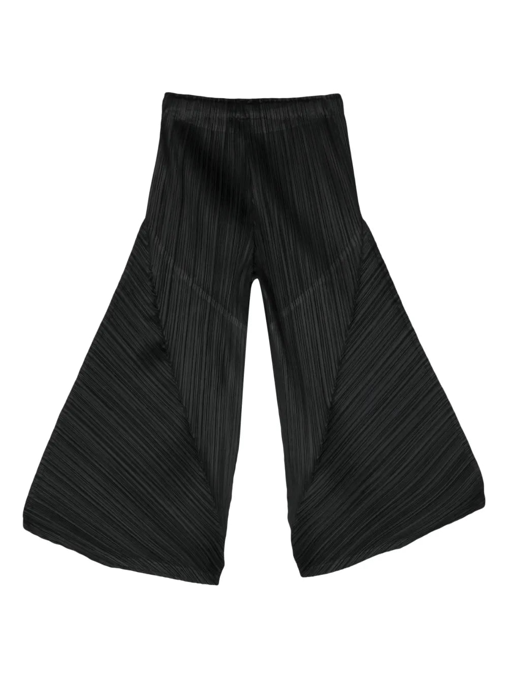 Plissé Cropped Trousers
