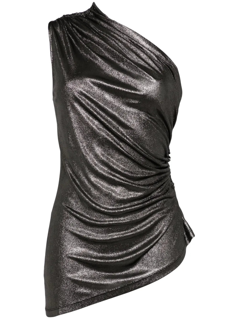 One-Shoulder Draped Top
