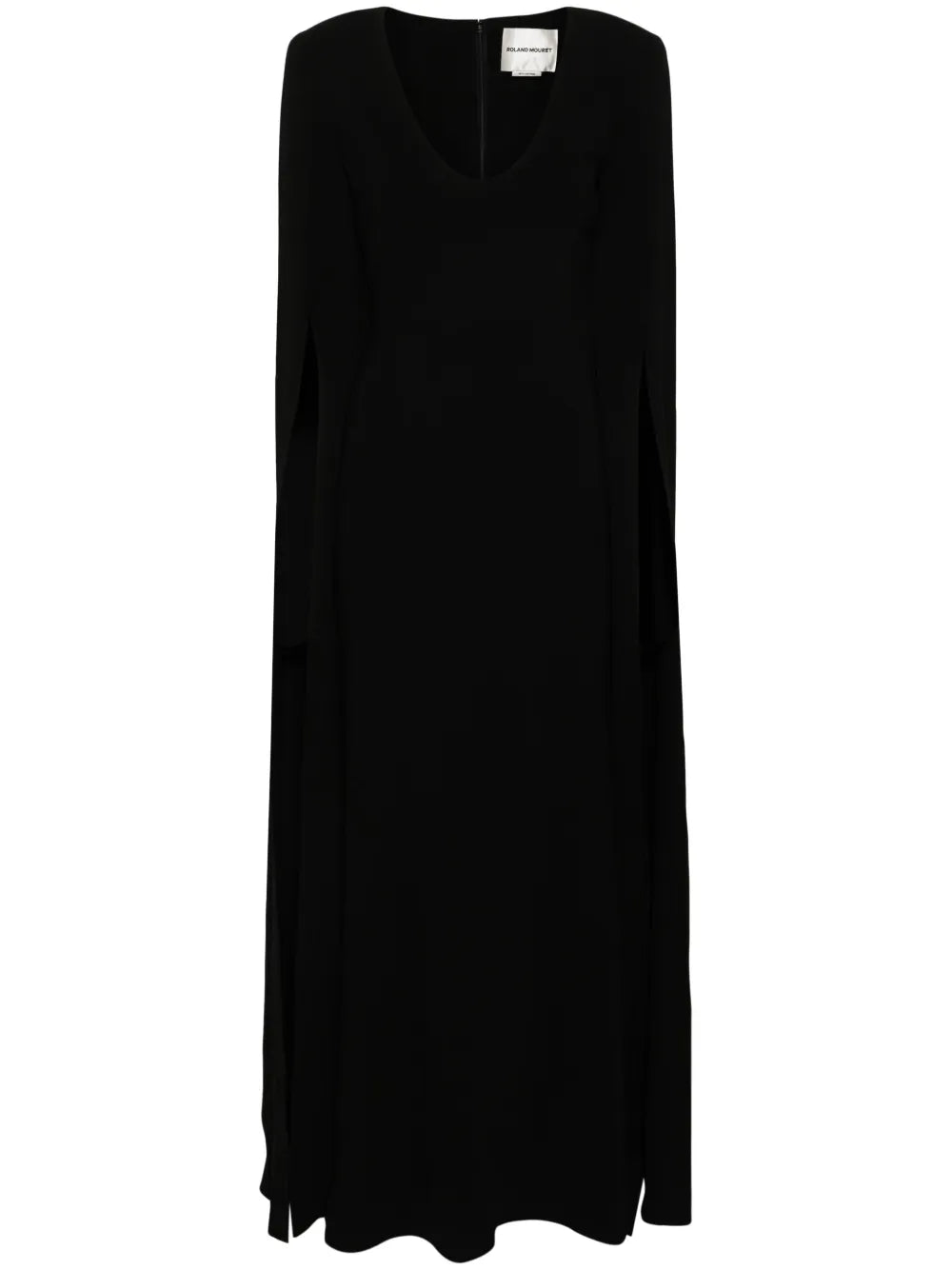 Slit-Sleeves Maxi Dress
