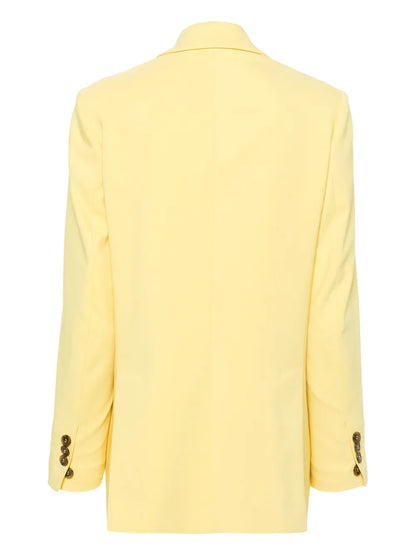 Single-Breasted Crepe Suit
