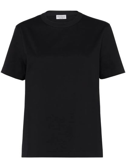 Monili-Trim Cotton T-Shirt