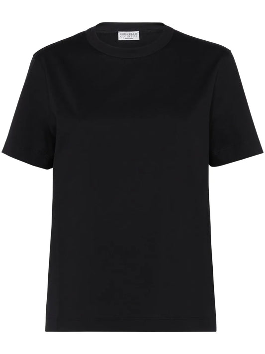 Monili-Trim Cotton T-Shirt
