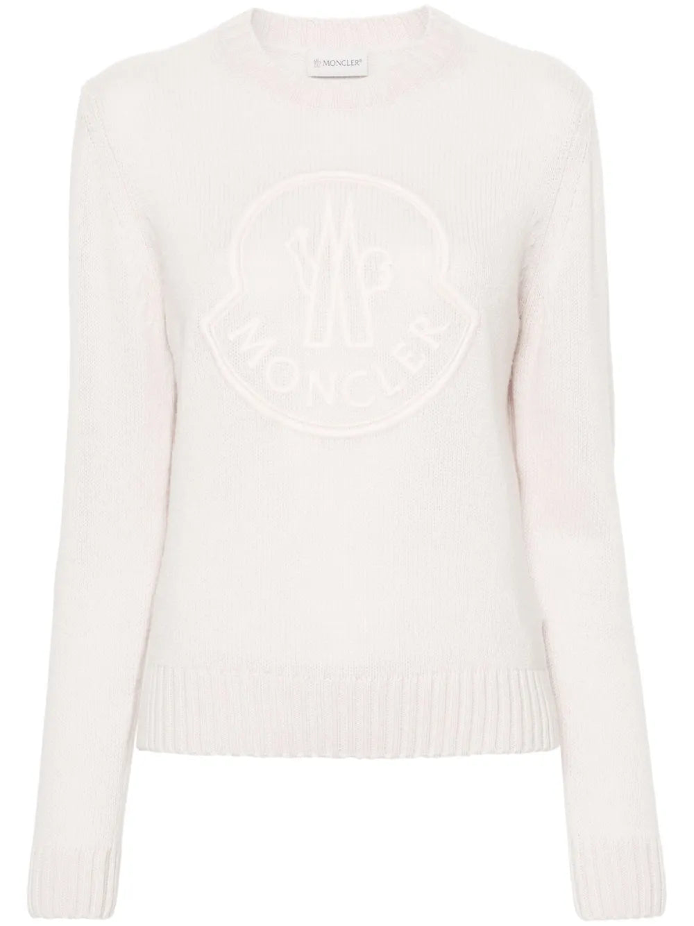 Logo-Embroidered Crew-Neck Jumper