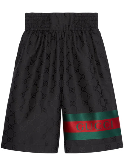Gg-Jacquard Oversize Shorts