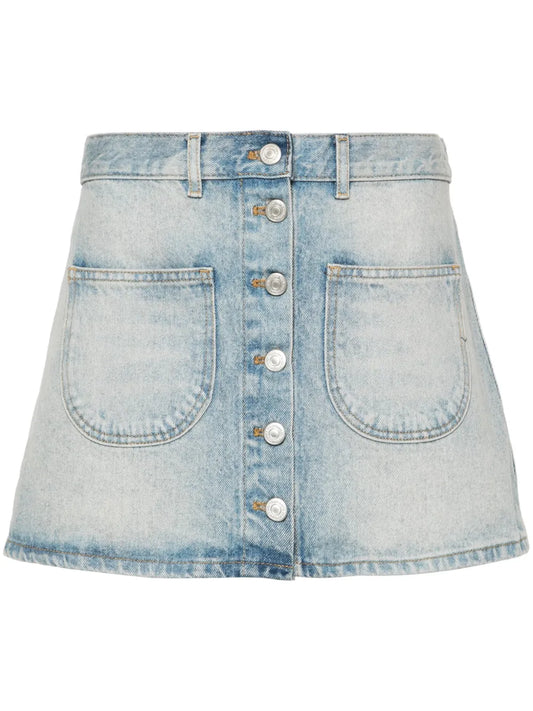Mini Denim Skirt