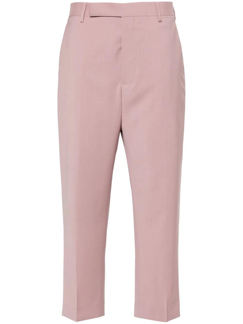 Pressed-Creased Wool Trousers