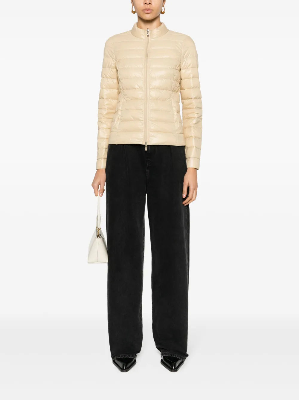 Logo-Print Padded Jacket