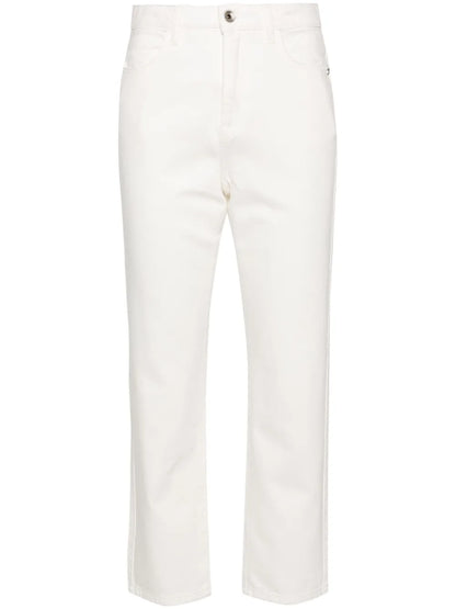 High-Rise Cropped Jeans