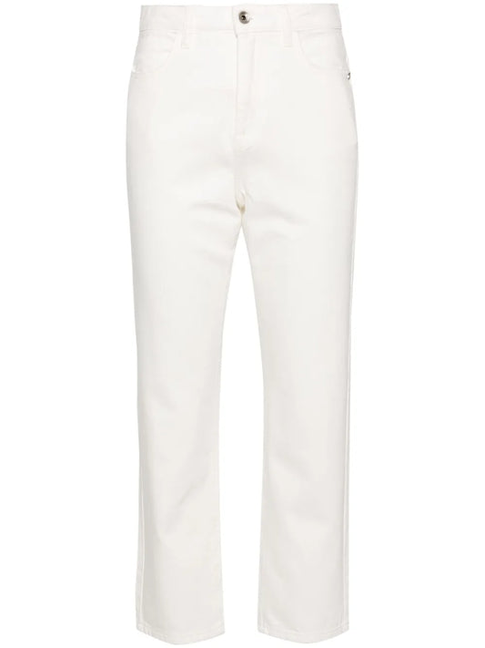 High-Rise Cropped Jeans