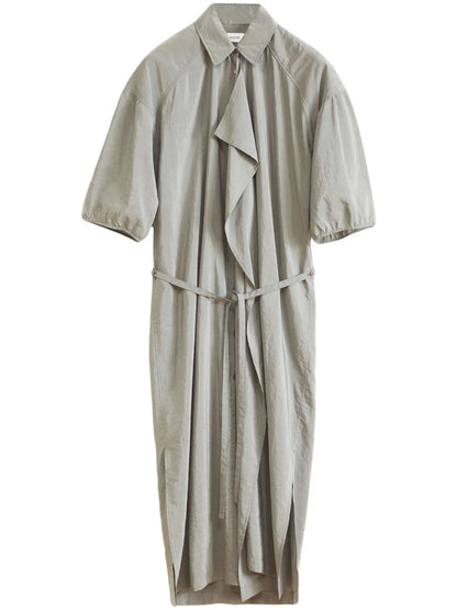 Asymmetrical Midi Shirtdress