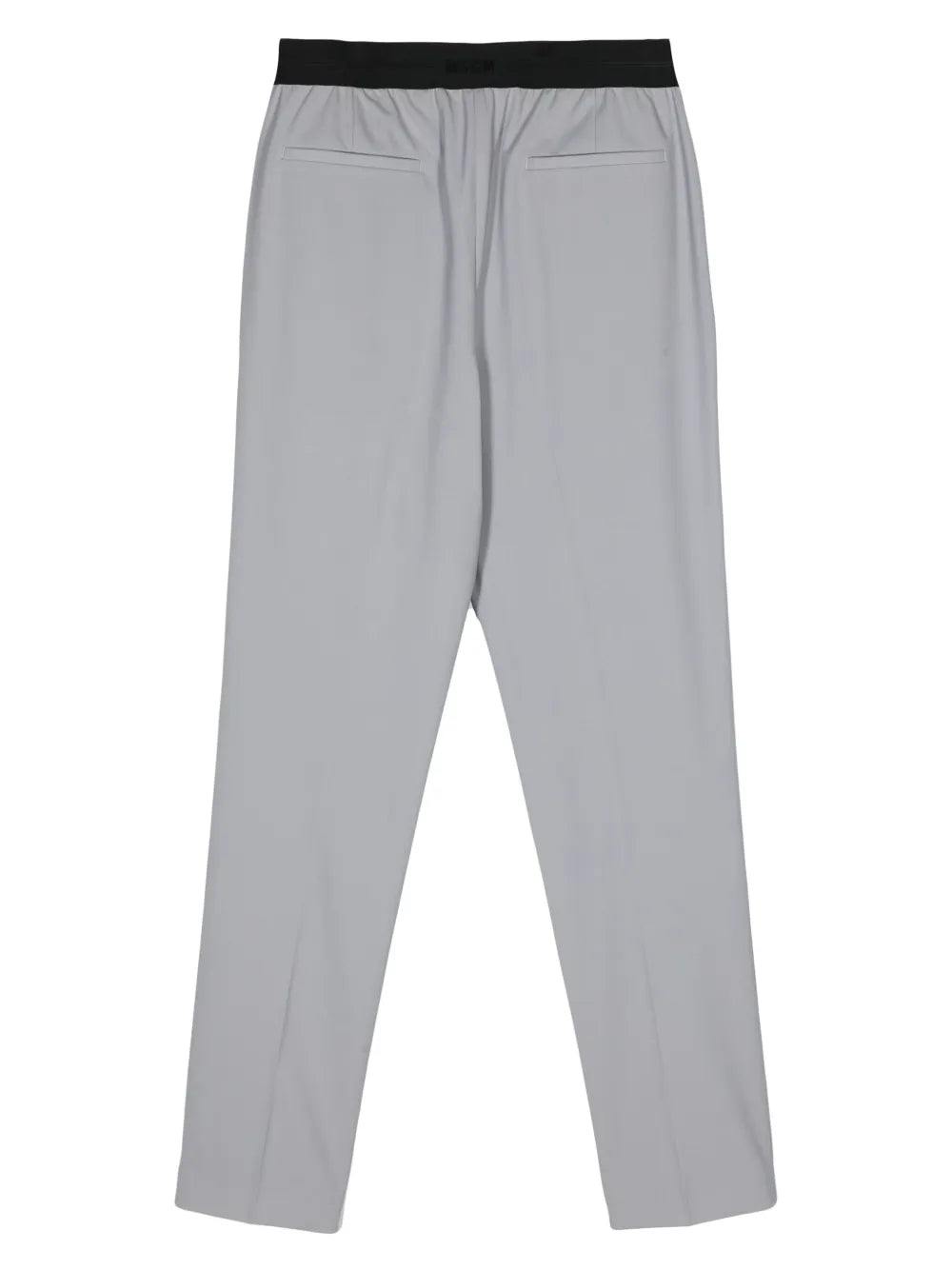 Straight-Leg Tailored Trousers