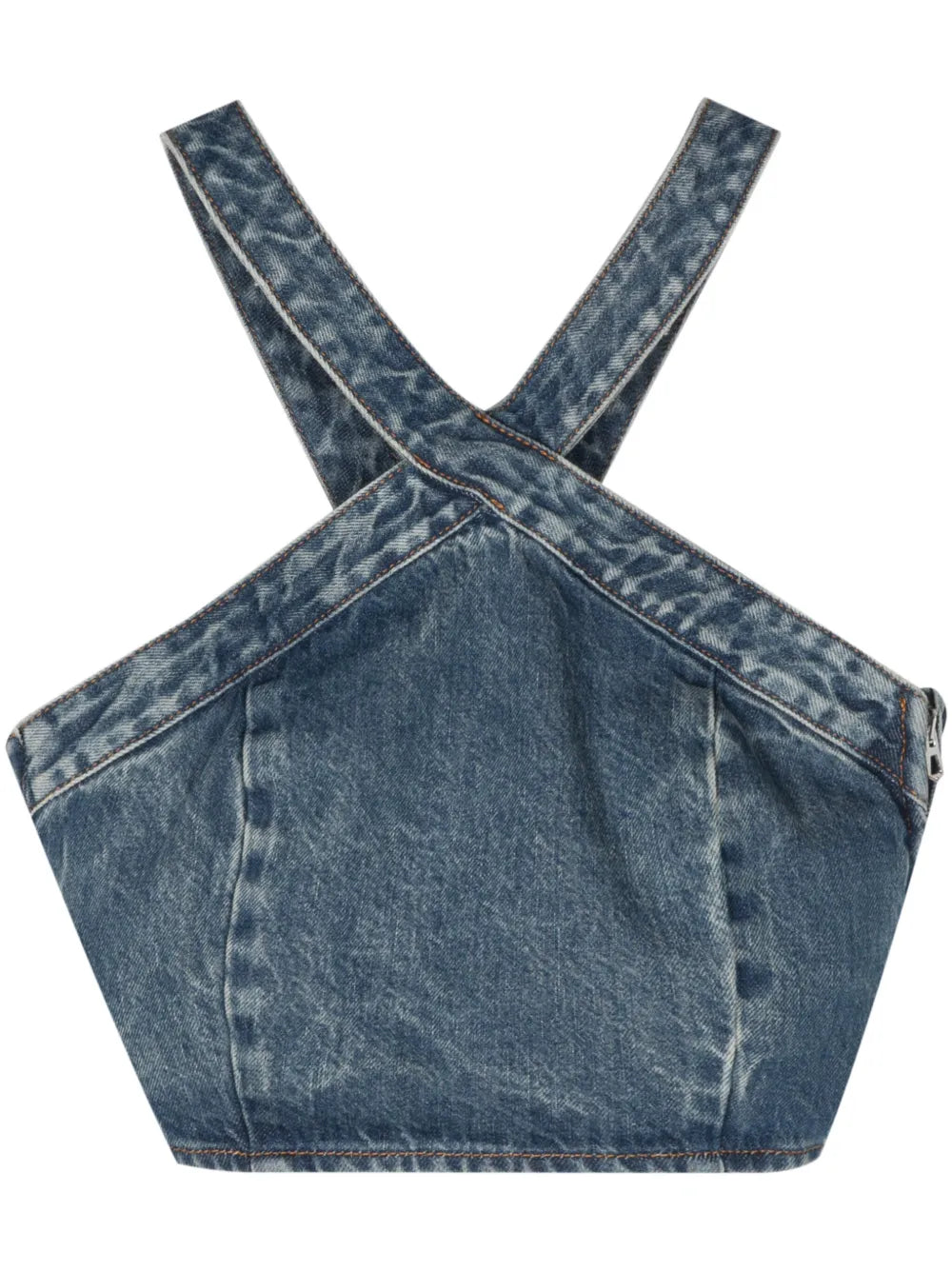 Kendall Cropped Denim Top