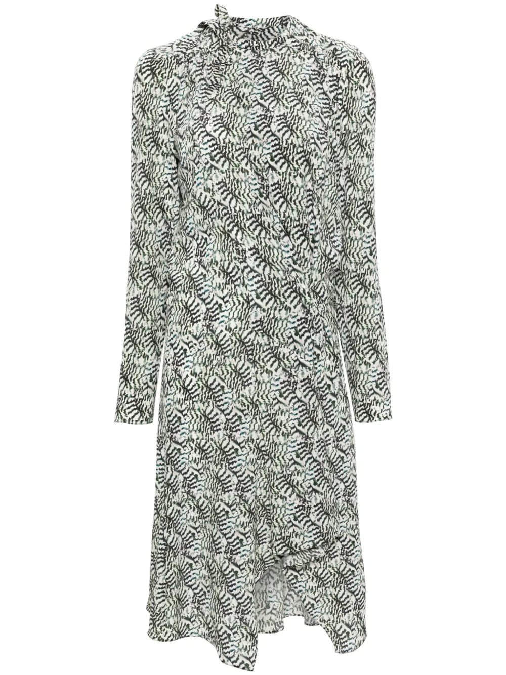Umaima Grahic-Primt Midi Dress