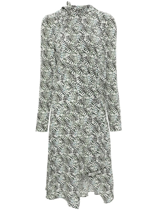 Umaima Grahic-Primt Midi Dress